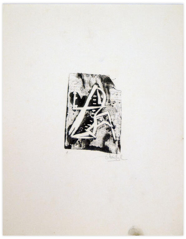 Catalogue raisonné, Edgar Stoëbel, 1/ - abstract — 