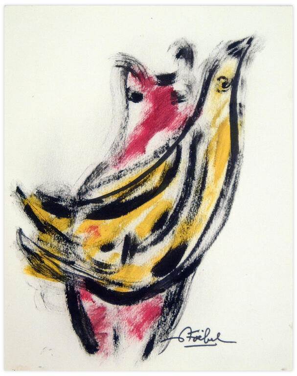 Catalogue raisonné, Edgar Stoëbel, l'oiseau jaune — 