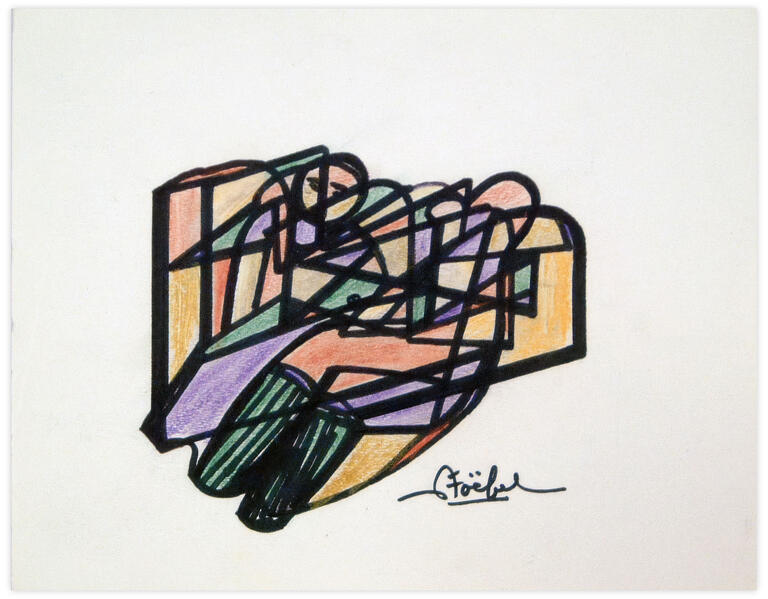 Catalogue raisonné, Edgar Stoëbel, abstract — 