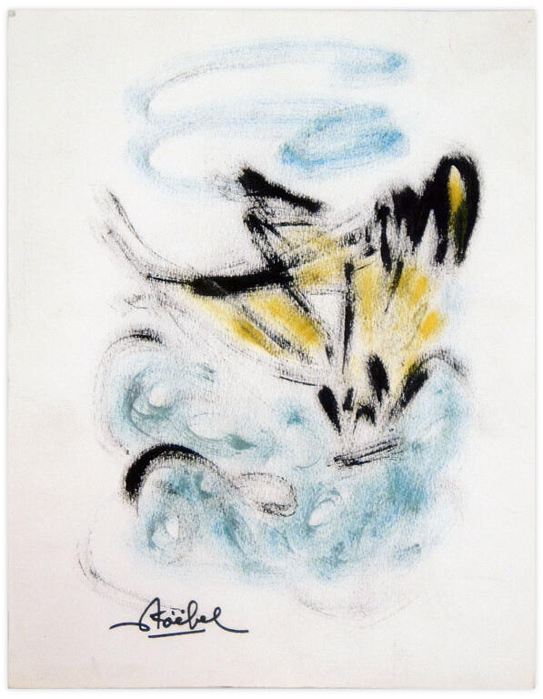 Catalogue raisonné, Edgar Stoëbel, en pleine mer — 