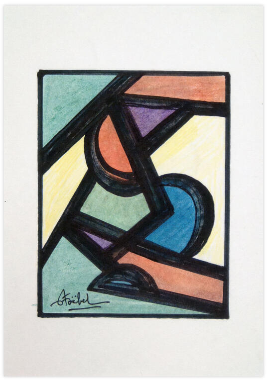 Catalogue raisonné, Edgar Stoëbel, abstract — 