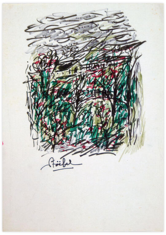 Catalogue raisonné, Edgar Stoëbel, landscape — 