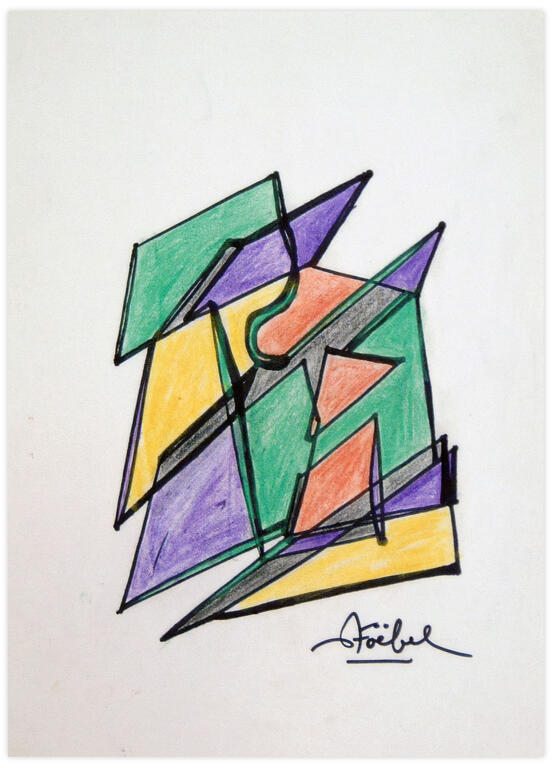 Catalogue raisonné, Edgar Stoëbel, abstract — 