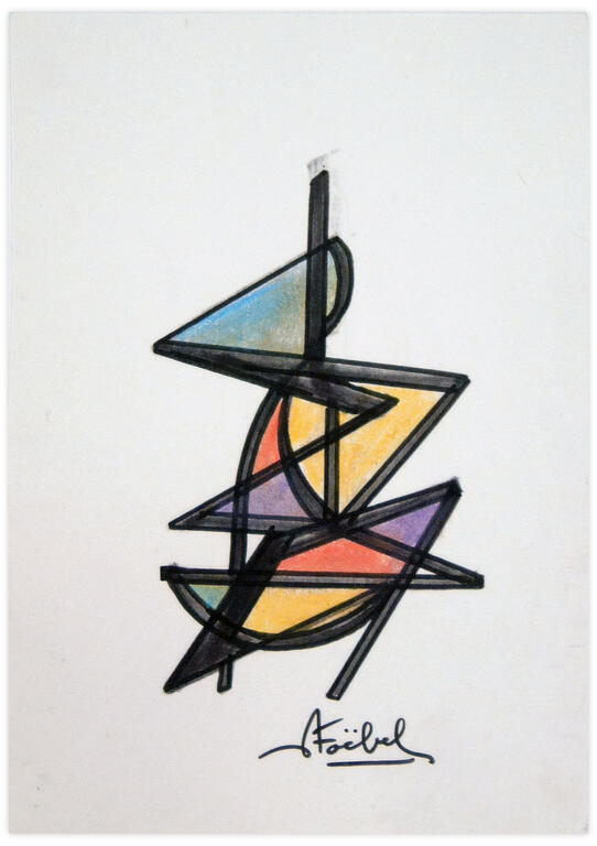 Catalogue raisonné, Edgar Stoëbel, abstract — 