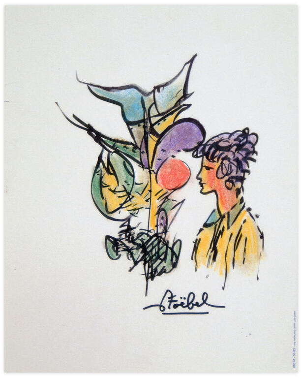 Catalogue raisonné, Edgar Stoëbel, la femme et la plante — 