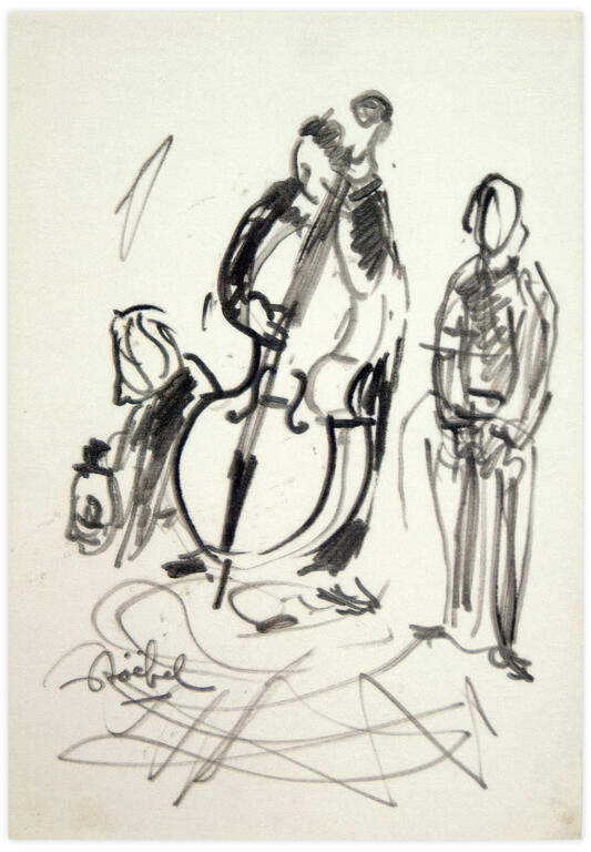 Catalogue raisonné, Edgar Stoëbel, la contrebasse — 