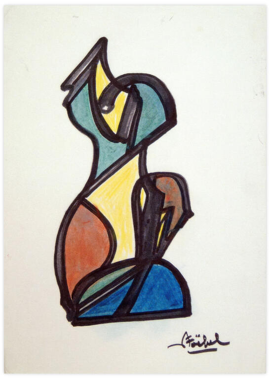 Catalogue raisonné, Edgar Stoëbel, abstract — 