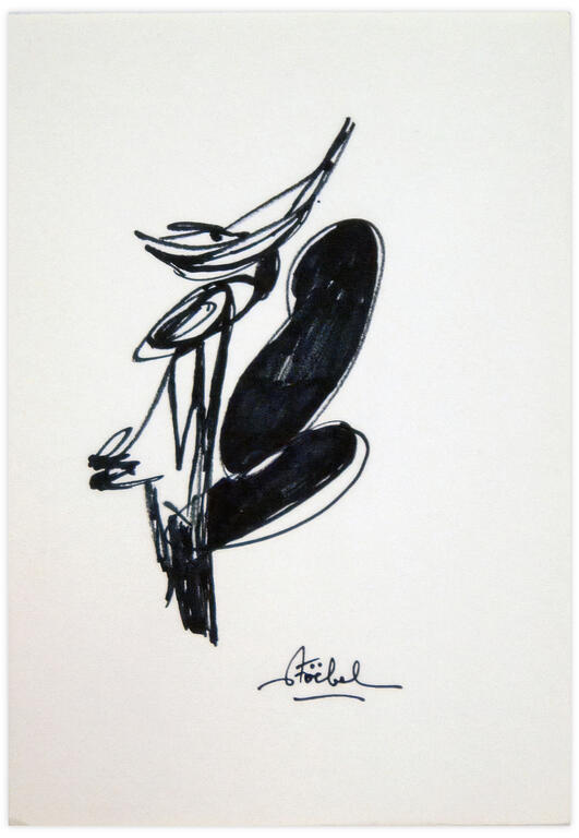 Catalogue raisonné, Edgar Stoëbel, abstract — 