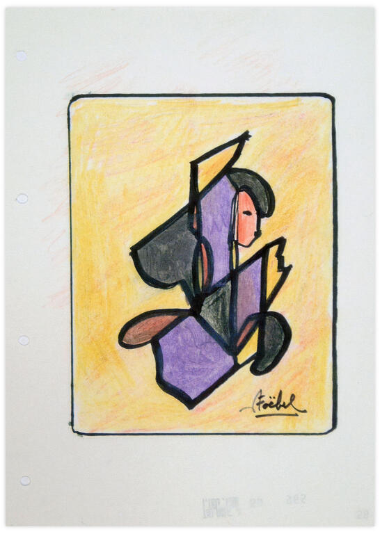 Catalogue raisonné, Edgar Stoëbel, abstract — 