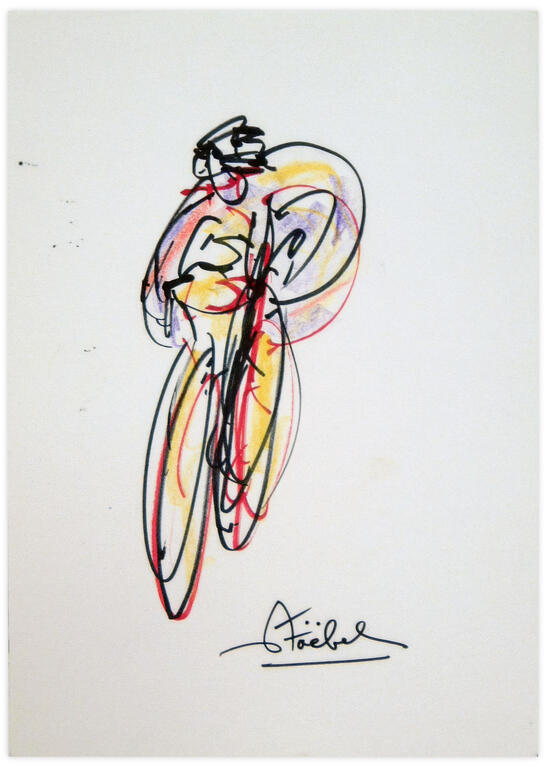 Catalogue raisonné, Edgar Stoëbel, cycliste — 