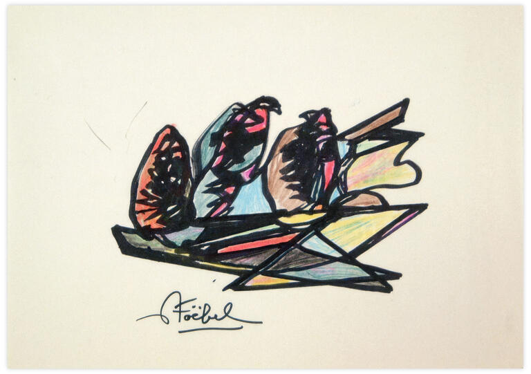 Catalogue raisonné, Edgar Stoëbel, abstract — 