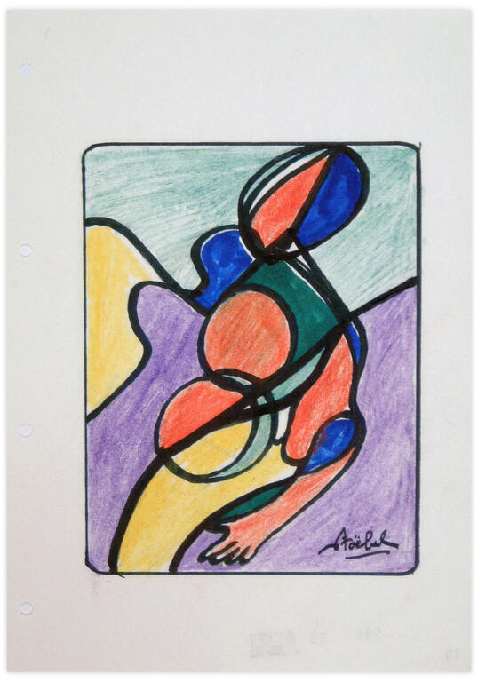 Catalogue raisonné, Edgar Stoëbel, abstract — 