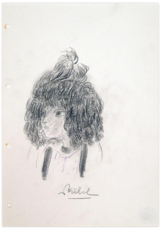 Catalogue raisonné, Edgar Stoëbel, fillette — 