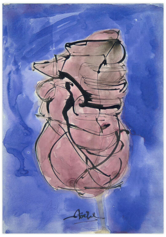 Catalogue raisonné, Edgar Stoëbel, abstract — 