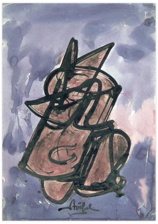 Catalogue raisonné, Edgar Stoëbel, abstract — 