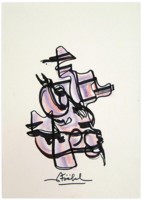 Catalogue raisonné, Edgar Stoëbel, abstract — 