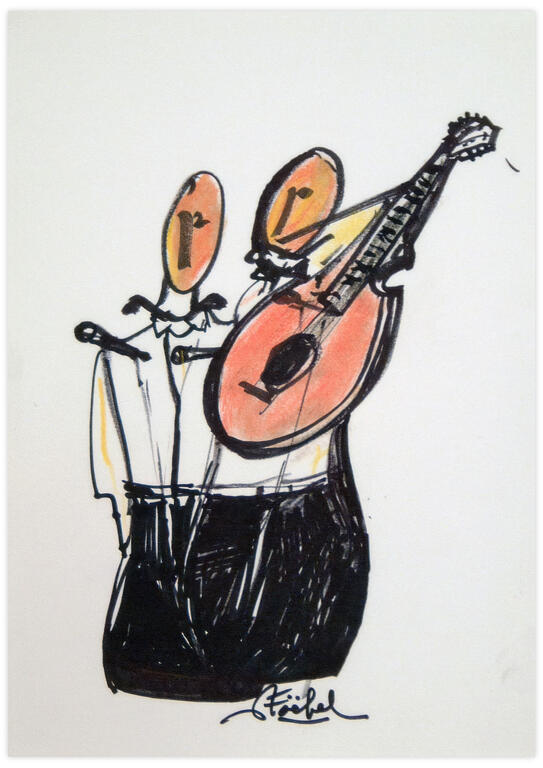 Catalogue raisonné, Edgar Stoëbel, 2 musicians — 