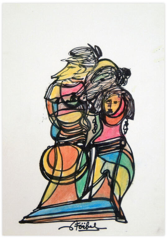 Catalogue raisonné, Edgar Stoëbel, abstract — 