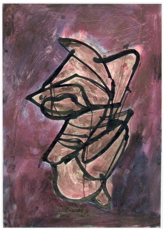 Catalogue raisonné, Edgar Stoëbel, abstract — 