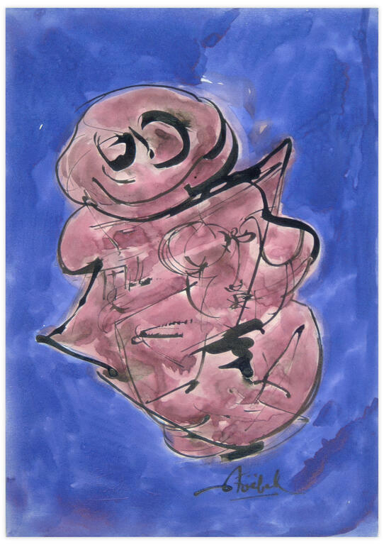 Catalogue raisonné, Edgar Stoëbel, abstract — 