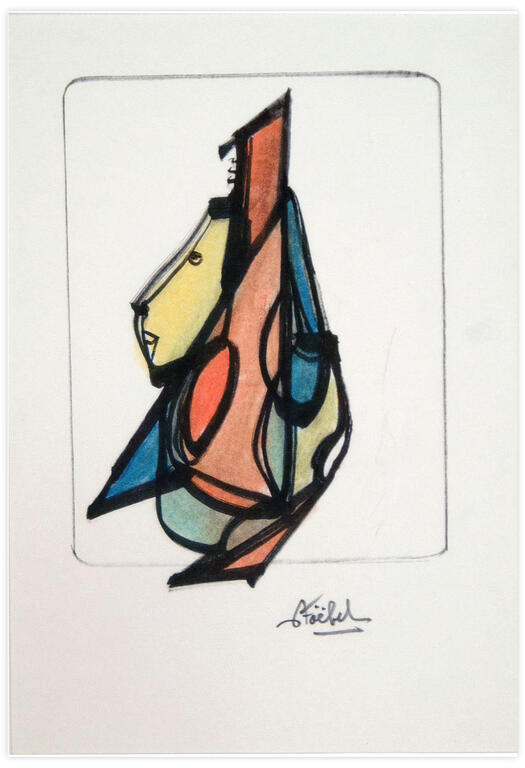 Catalogue raisonné, Edgar Stoëbel, abstract — 