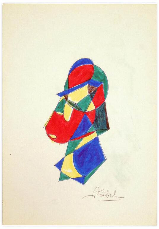 Catalogue raisonné, Edgar Stoëbel, abstract — 