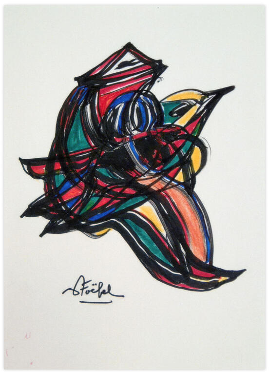 Catalogue raisonné, Edgar Stoëbel, abstract — 