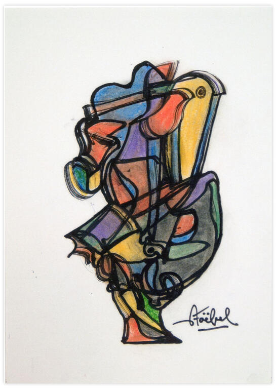 Catalogue raisonné, Edgar Stoëbel, abstract — 