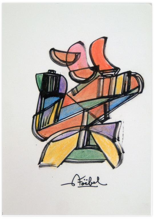 Catalogue raisonné, Edgar Stoëbel, abstract — 