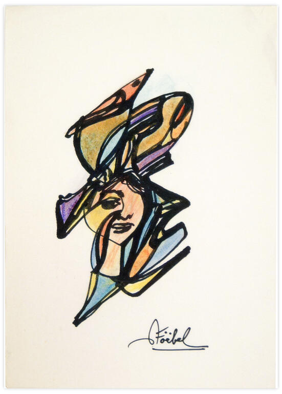 Catalogue raisonné, Edgar Stoëbel, abstract — 