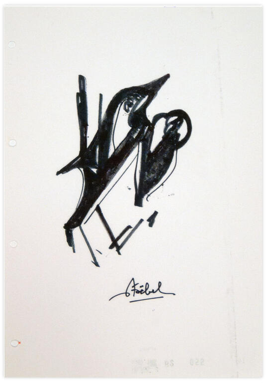 Catalogue raisonné, Edgar Stoëbel, l'oiseau — 