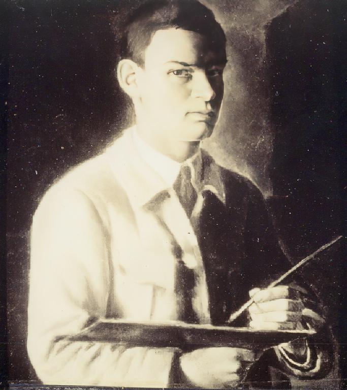 Catalogue raisonné, oeuvre de l'artiste Hans Seiler - Autoportrait, circa 1927