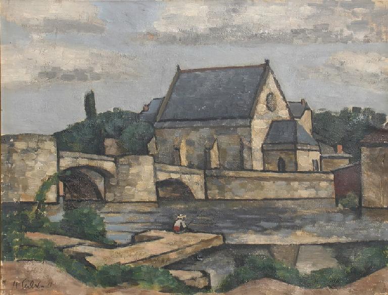 Catalogue raisonné, oeuvre de l'artiste Hans Seiler - Le pêcheur, 1928