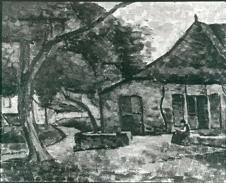 Catalogue raisonné, oeuvre de l'artiste Hans Seiler - Maison dans le Limousin, 1928