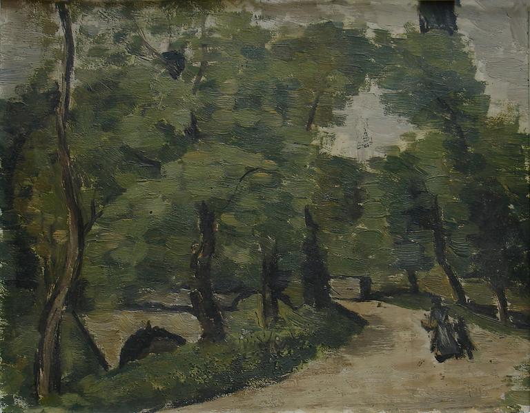 Catalogue raisonné, oeuvre de l'artiste Hans Seiler - Paysage du Limousin, 1928