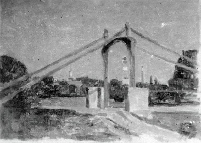 Catalogue raisonné, oeuvre de l'artiste Hans Seiler - Pont-levis, circa 1931