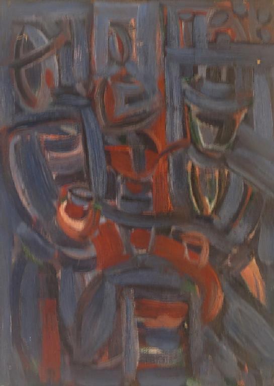 Catalogue raisonné, oeuvre de l'artiste Hans Seiler - Les buveurs, circa 1933