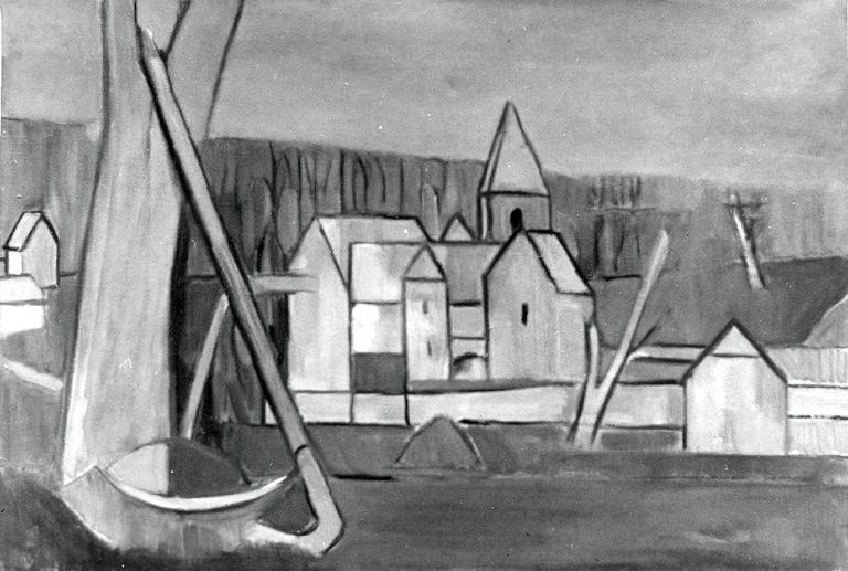 Catalogue raisonné, oeuvre de l'artiste Hans Seiler - Eglise de Lacassagne, 1937