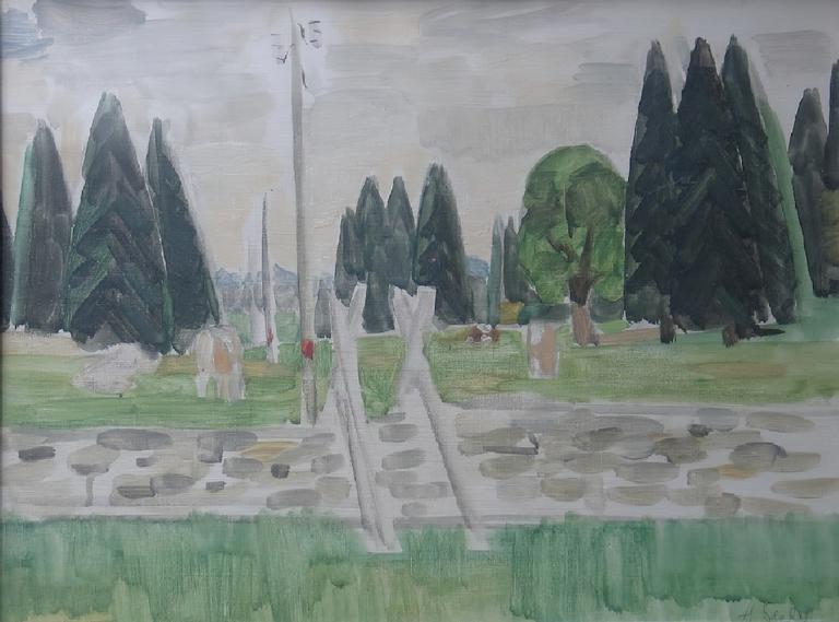 Catalogue raisonné, oeuvre de l'artiste Hans Seiler - Mont-Soleil, 1937