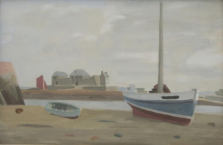 Catalogue raisonné, oeuvre de l'artiste Hans Seiler - Le port, 1938