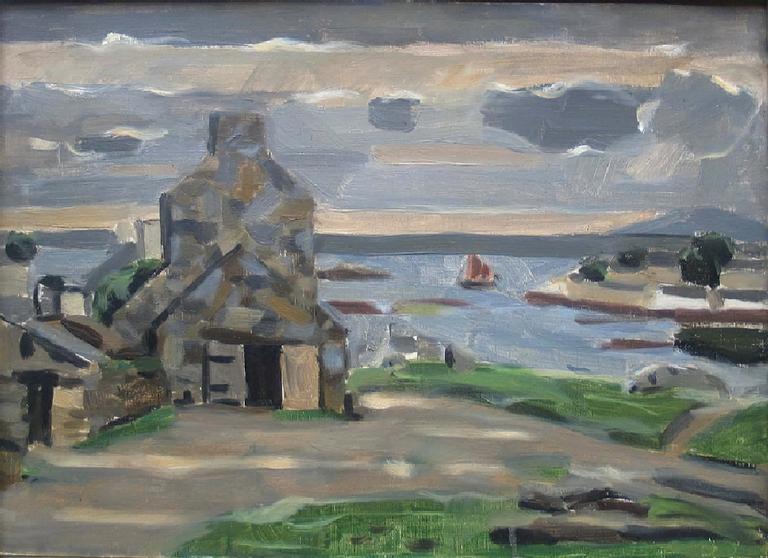 Catalogue raisonné, oeuvre de l'artiste Hans Seiler - Le moulin de Tréboul, 1938
