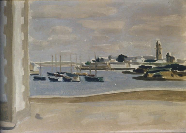Catalogue raisonné, oeuvre de l'artiste Hans Seiler - Port de Tréboul, 1938