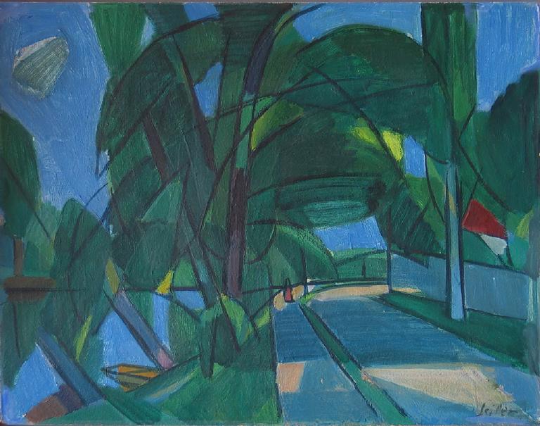 Catalogue raisonné, oeuvre de l'artiste Hans Seiler - "La promenade des Anglais", 1943