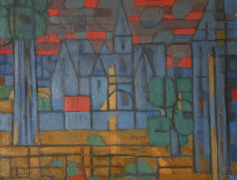 Catalogue raisonné, oeuvre de l'artiste Hans Seiler - Eglise de Lacassagne, circa 1945