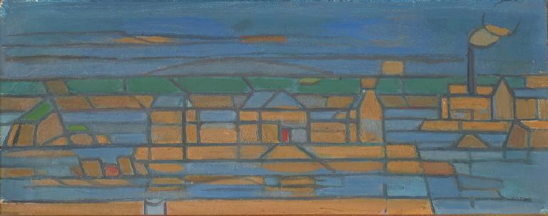 Catalogue raisonné, oeuvre de l'artiste Hans Seiler - La sardinerie, circa 1945