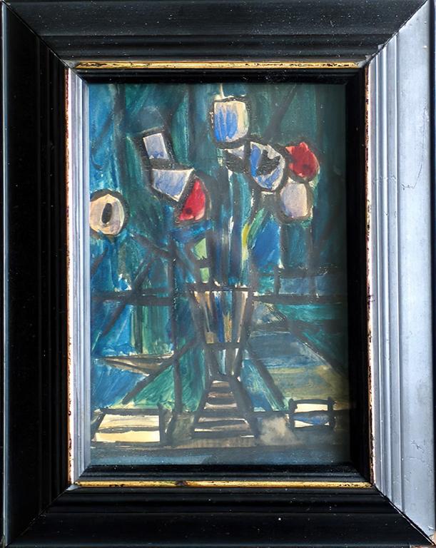 Catalogue raisonné, oeuvre de l'artiste Hans Seiler - Petit bouquet, circa 1945