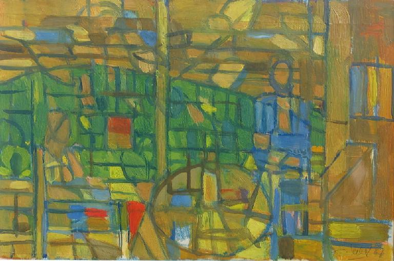 Catalogue raisonné, Hans Seiler, Devant la maison de La Roque, 1947