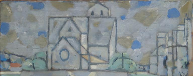 Catalogue raisonné, oeuvre de l'artiste Hans Seiler - Eglise de Vézac, 1947