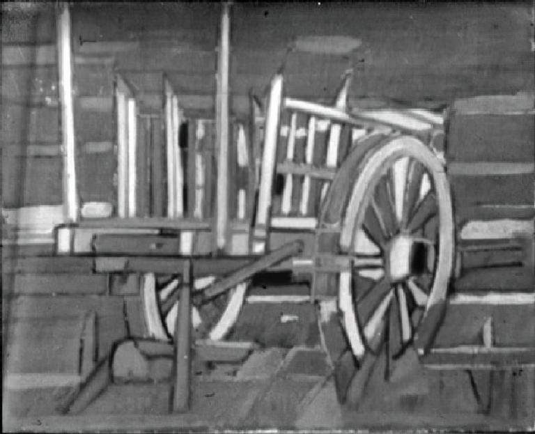 Catalogue raisonné, Hans Seiler, La charrette, circa 1947