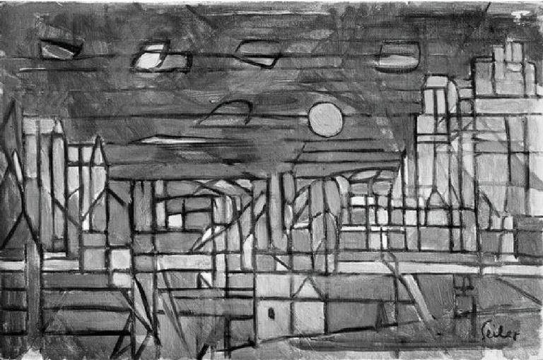 Catalogue raisonné, Hans Seiler, Les deux châteaux , 1947